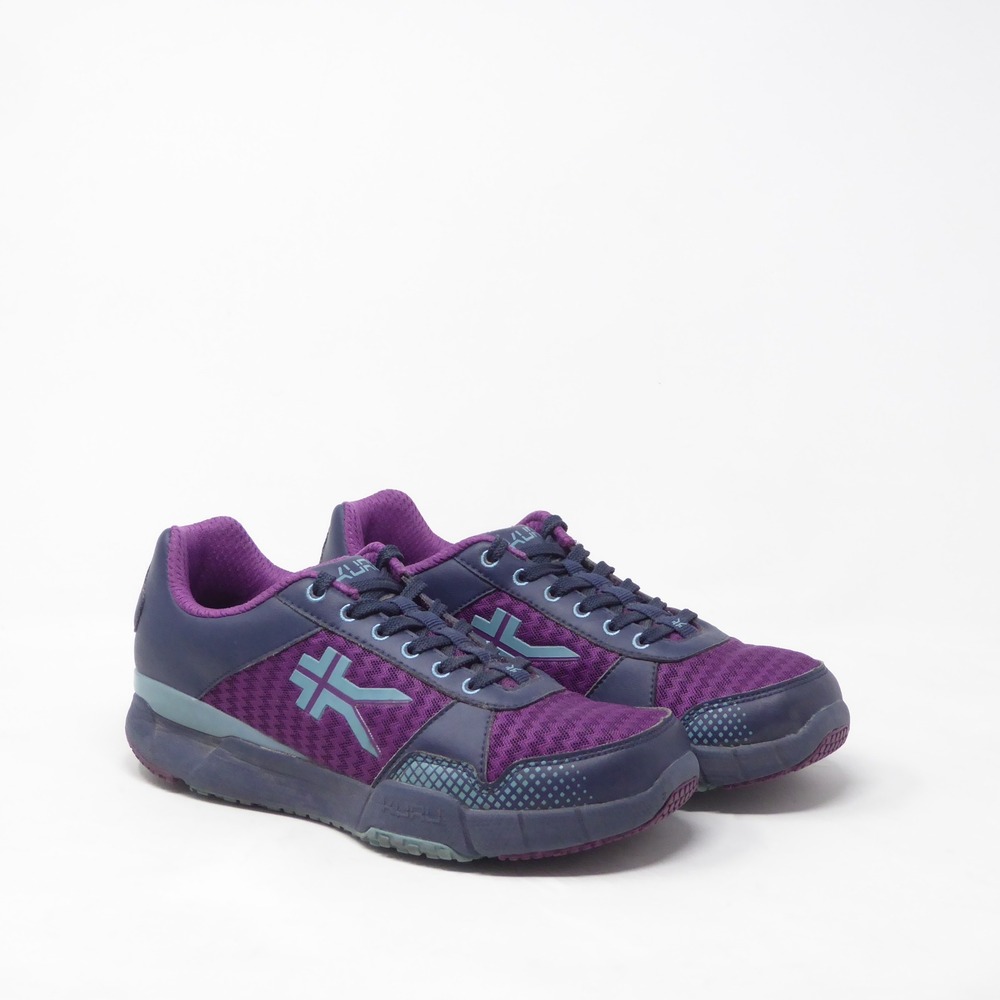 Kuru Women Quantum Fitness Sneaker Shoes Purple Mesh Lace Up Size 7